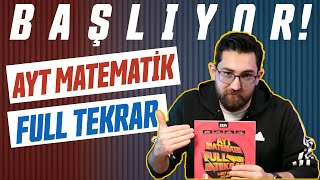 AYT Matematik Full Tekrar Kampı Başlıyor  2024 AYT Full Tekrar [upl. by Catina]