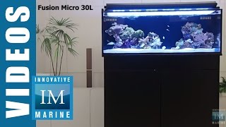 Innovative Marine NUVO Fusion Micro 30L amp Mini 40 Aquarium [upl. by Monsour]