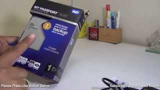 WD My Passport Slim Review With Speed Test And Backup Software Demo [upl. by Annette]