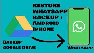 How To Download Whatsapp Backup From Google Drive 2024 [upl. by Battat]