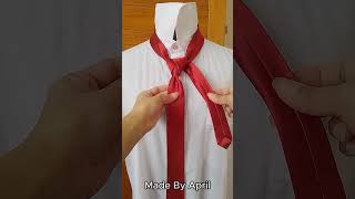 How to tie an Eldredge Necktie Knot  Tying the Perfect Eldredge Knot for Beginners tie 10second [upl. by Ayatnohs382]