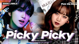 PICKY PICKY  WEKI MEKI Cover By Pick Me Boys  2SIDE LABELS TRAINEE [upl. by Ikkir119]