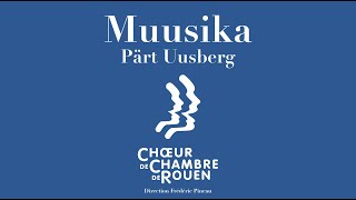 MUUSIKA  Pärt Uusberg [upl. by Sherlock]