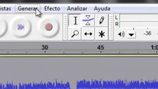 COMO HACER UN KARAOKE MUY FACIL CON AUDACITY [upl. by Ruth]