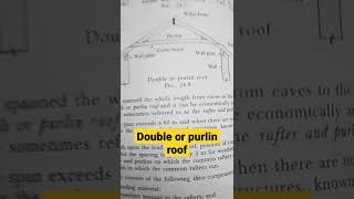 Double or purlin roof [upl. by Minette]