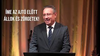 Szabó József  Íme az ajtó előtt állok és zörgetek [upl. by Suoivatco]