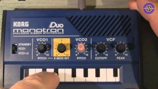 Review Korg Monotron DUO and DELAY [upl. by Irmina]