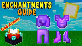 Best Enchantments For Netherite Armor In minecraft 121  God Armor Enchantments minecraft [upl. by Guevara]