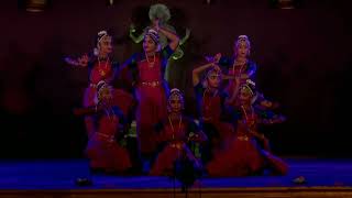 Sriom Padmini Nrithyakala Nikethan in Marudha Natiyanjali 2021Lathangi varnam  Bharatanatyam [upl. by Ledda315]