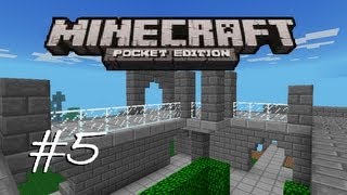 Minecraft PE Survival Lab 5 quot2nd Floor Constructionquot [upl. by Giltzow]