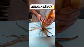 Le sashimi L’un des plats préférés des japonais‼️🤯🤤food sashimi découvertedelicious pourtoi [upl. by Lukash]