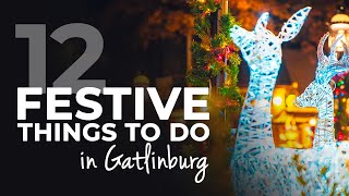 Christmas in Gatlinburg TN 12 Best Things To Do [upl. by Ttocserp]