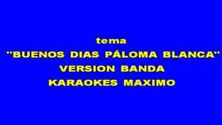 mañanitas a la virgen karaoke buenos dias paloma karaoke en banda [upl. by Eikcim694]