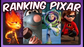 Ranking All 27 PIXAR Films with Lasse Vogt TOY STORY to ELEMENTAL [upl. by Violeta]