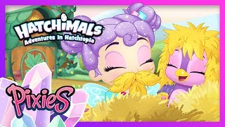 Pixies Pixies Pixies  Hatchimals Adventures in Hatchtopia Pixies Trailer Hatchimals Cartoons [upl. by Hyams579]