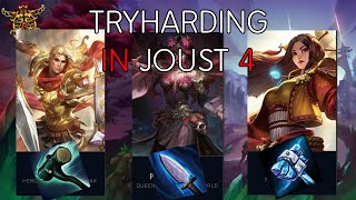 An HOUR of TRYHARD Ranked Joust Games Part 4  Ranked Joust  Smite Gameplay [upl. by Iramat]