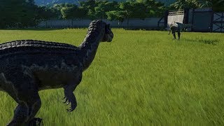 Suchomimus VS Baryonyx  Jurassic World Evolution [upl. by Zerlina]