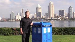 Flying TARDIS Doctor Who Over San Diego by Otto Dieffenbach [upl. by Cagle]