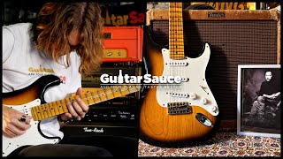 Fender Custom Shop Stratocaster Eric Clapton Journeyman Relic Aged Sunburst  Demo by Paul Audia [upl. by Napoleon]