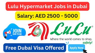 Lulu Hypermarket Careers Apply For Lulu Hypermarket Jobs in Dubai 2024 [upl. by Astiram]