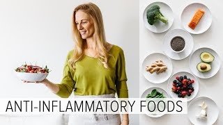 ANTIINFLAMMATORY FOODS  what I eat every week [upl. by Yanahs]