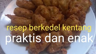 resep berkedel kentang praktis [upl. by Ihtac625]