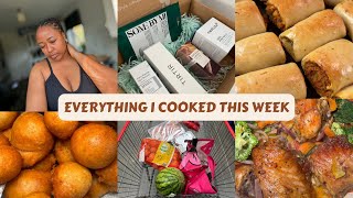 VLOG WHAT I ATE THIS WEEK BULK GROCERY AT COSTCO JOB HUNTINGPR GIFTS BAKING FISH ROLL SKINCARE [upl. by Maupin996]