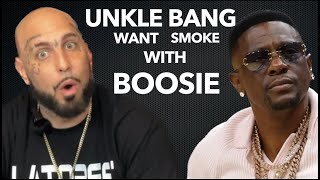 Unkle Bang Want All The Smoke With BOOSIE boosie unklebang batonrouge [upl. by Ellehcsor]