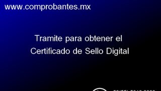 Obtencion de Certificado de Sello Digital [upl. by Sharai160]