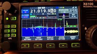 HF QRP radio Dear old FT 817 Xiegu X6100 and Yaesu FT817  new amp old technology compared [upl. by Trubow]