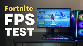 Skytech Nebula 4060 Fortnite FPS Test High vs Epic Settings [upl. by Brill]