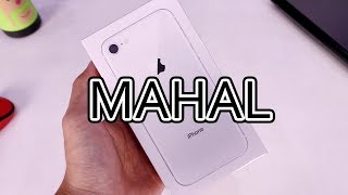 iPhone 8 Unboxing  hape mahal 2017 Indonesia [upl. by Polak]