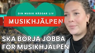 JOBBAR FÖR MUSIKHJÄLPEN  PROVAR LETTERING amp JULPYNTvlogg [upl. by Aibar]