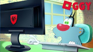 Oggy and the Cockroaches  THE GAMER S04E32 CARTOON  New Episodes in HD [upl. by Resarf]