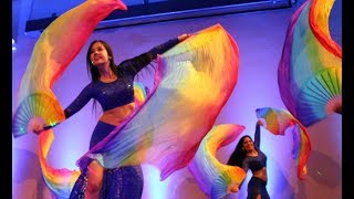 quotABANICOSquot VIII Muestra BellyStar  Danza arabe Perú 2017 [upl. by Aij]