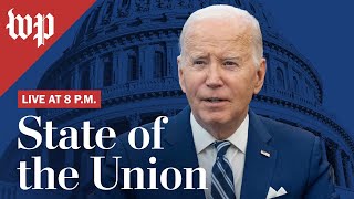 LIVE on March 7 at 800 pm ET  Biden delivers 2024 State of the Union address [upl. by Bathelda]