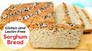 Vegan Gluten free Sorghum Bread Jowar Atta with plant based milk  Easy amp Delicious Recipe Knead [upl. by Enilhtak]