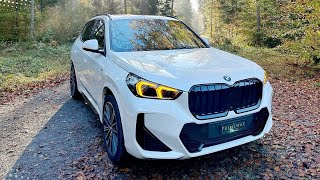 New BMW X1 2024 Interior and Exterior Walkaround With Sound [upl. by Eilyak]