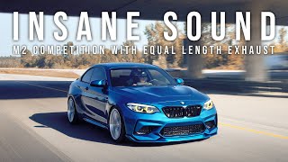 BMW M2C Insane Exhaust Sound  S55 Equal Length Exhaust  M2C Acceleration [upl. by Holbrook]