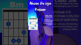 Naina Da Kya Kasoor  Amit Trivedi  Ayushman Khurrana  Guitar chords and Tutorial guitarlessons [upl. by Nuahsor]