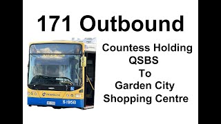 Brisbane Bus 171 Outbound [upl. by Airod]