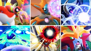 Pokémon Scarlet amp Violet  All Legendary Signature Moves The Indigo Disk [upl. by Allx]