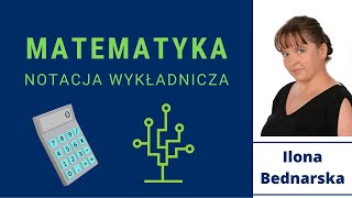 Notacja wykładnicza Zapisz w postaci wykładniczej Przedstaw w postaci wykładniczej Zadanie 1 [upl. by Lledra]