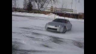 350z  Snow Drift Compilation [upl. by Sik728]