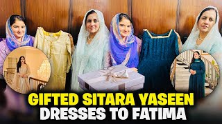 Surprised Fatima With Sitara Yaseen Dresses  Fatima Reaction amp Feedback on Dress  Malik Waqar Vlog [upl. by Miharbi568]