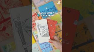 Hobonichi x ONE PIECE 2025 Planners [upl. by Ppilihp]