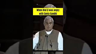 When Atal ji was angry with Sonia Gandhis behavior । Indraprastha [upl. by Jakie]