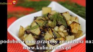 Pieczone ziemniaki z selerem naciowym i octem balsamicznym [upl. by Bradshaw]