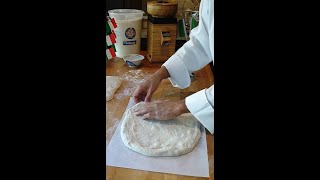 Sourdough Pizza Crust par baked [upl. by Atterg]