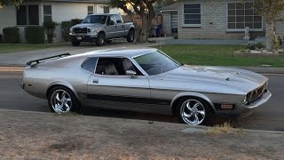 1973 MUSTANG MACH 1 EXHAUST [upl. by Avraham]